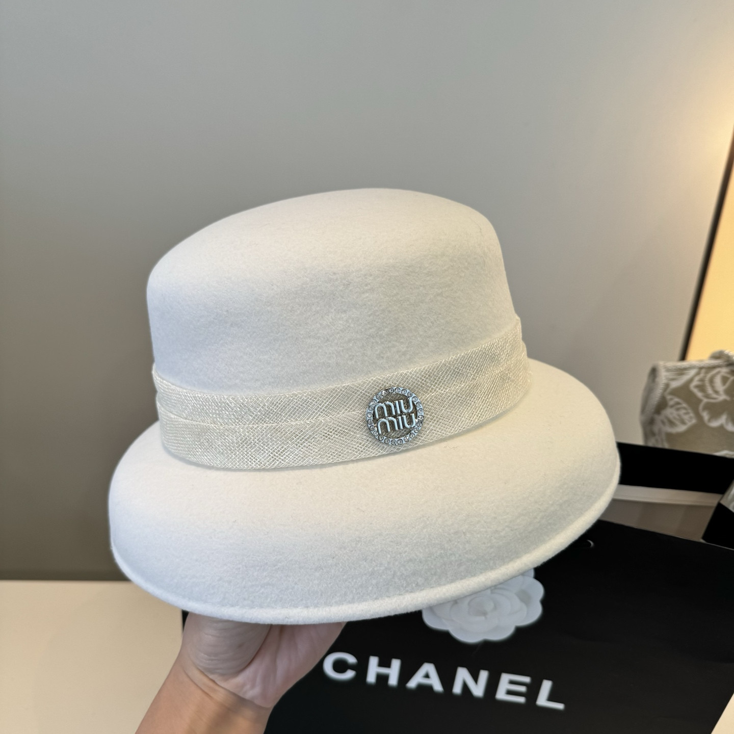 M1v M1v wool felt hat 57cm head circumference