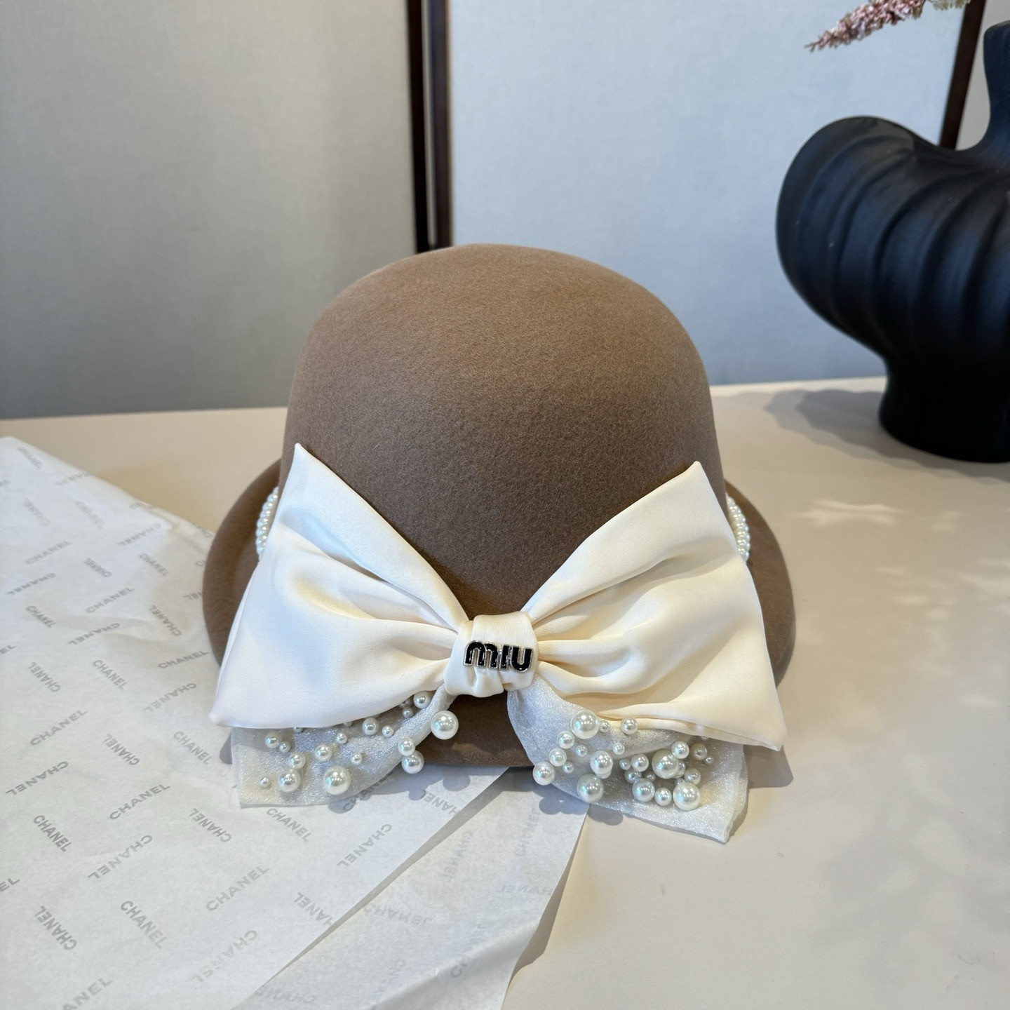 M1v M1v wool felt hat 57cm head circumference