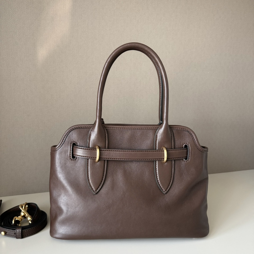 M1v M1v aventure nappa leather handbag 22x30x10cm