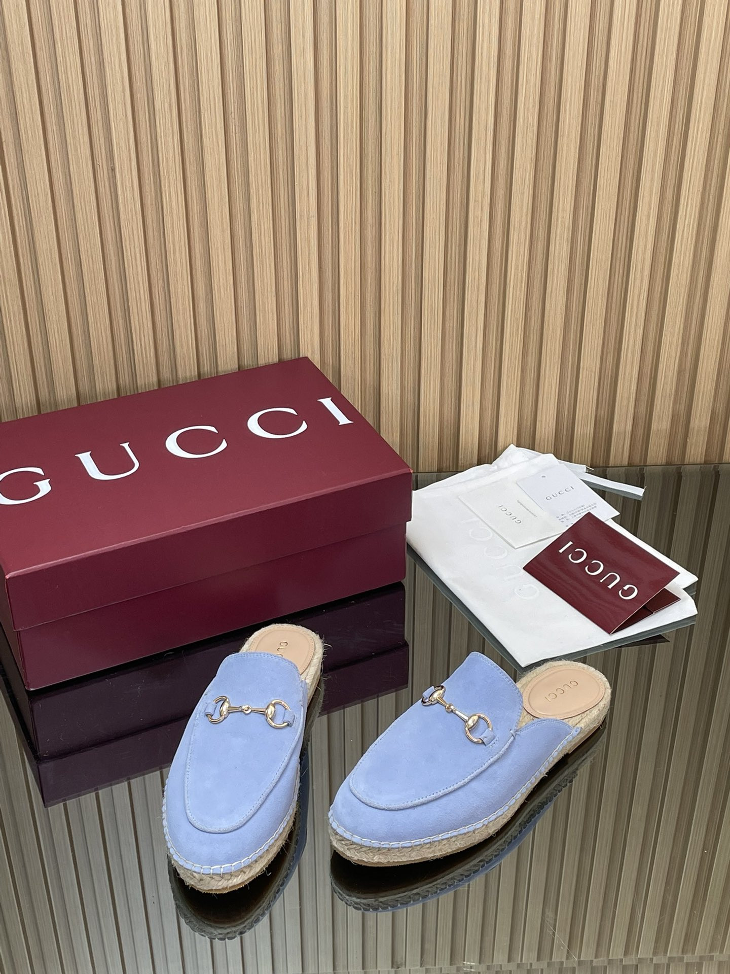 ua Gvc*1 espadrille mule with horsebit