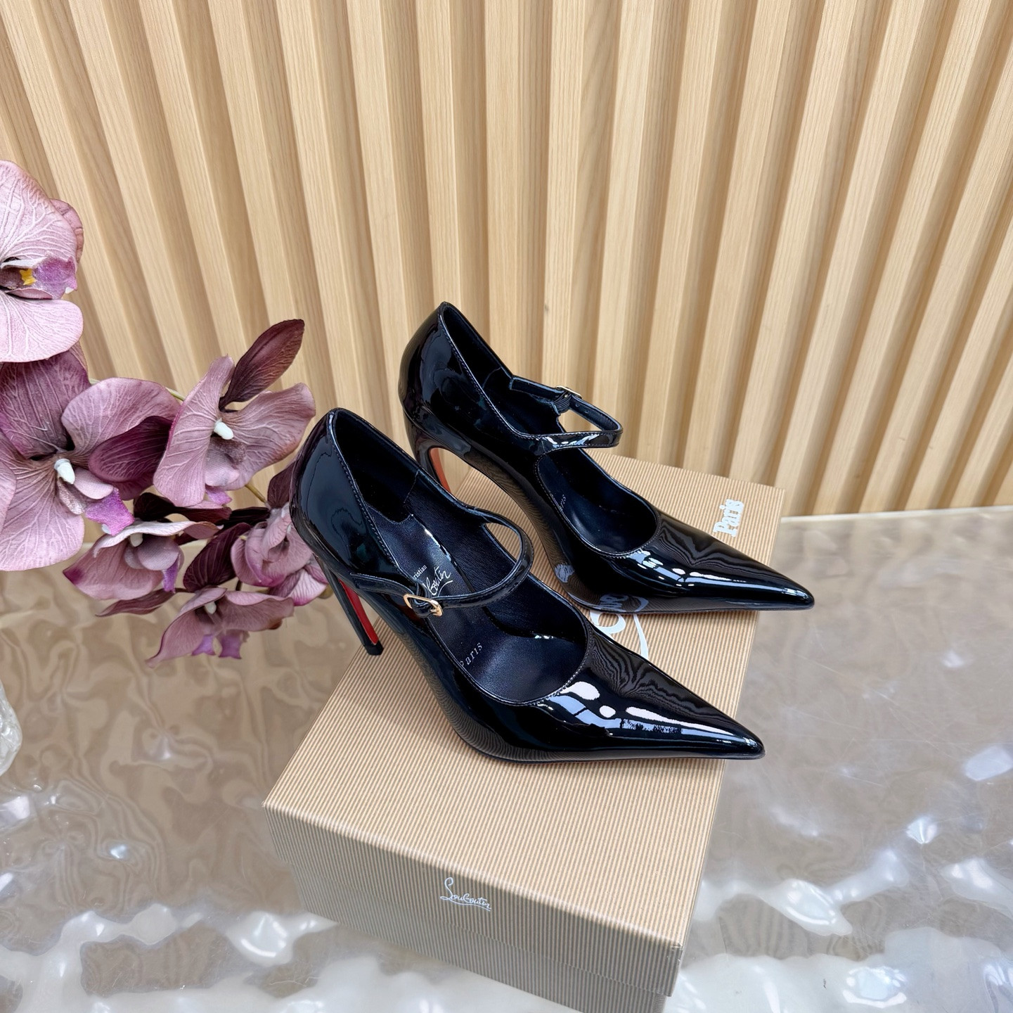 ua Chr1st1an louboutin mary jane pumps 15cm heel