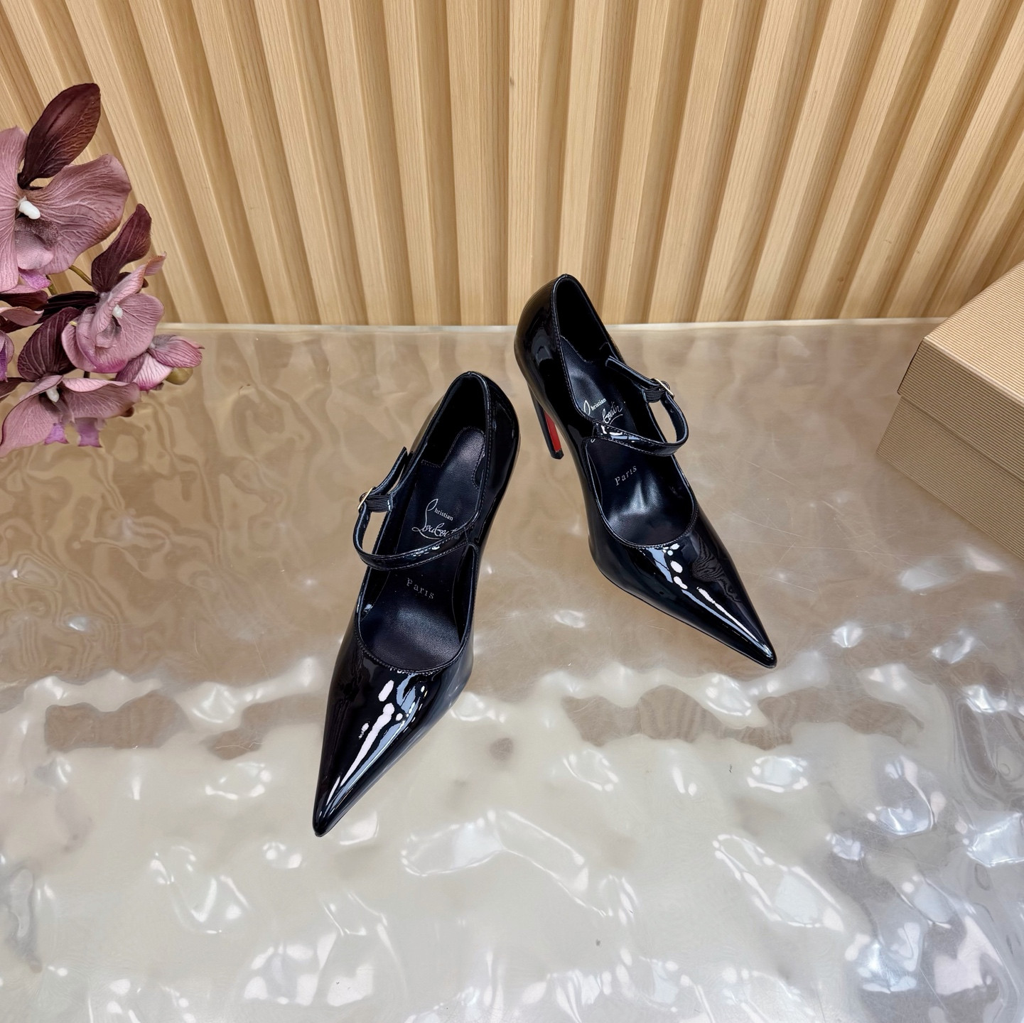 ua Chr1st1an louboutin mary jane pumps 15cm heel