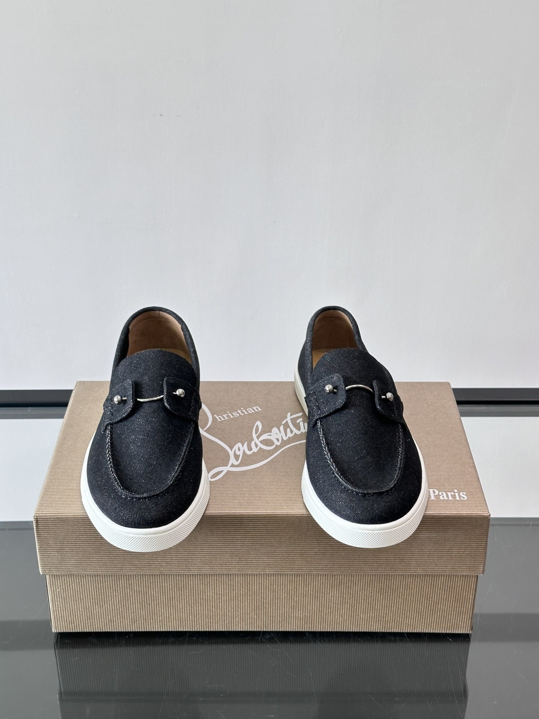 ua Chr1st1an louboutin chambeliboat boat shoes