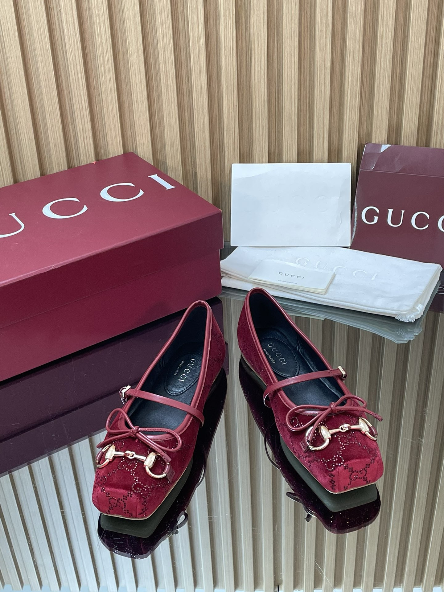 ua Gvc*1 horsebit ballet flat