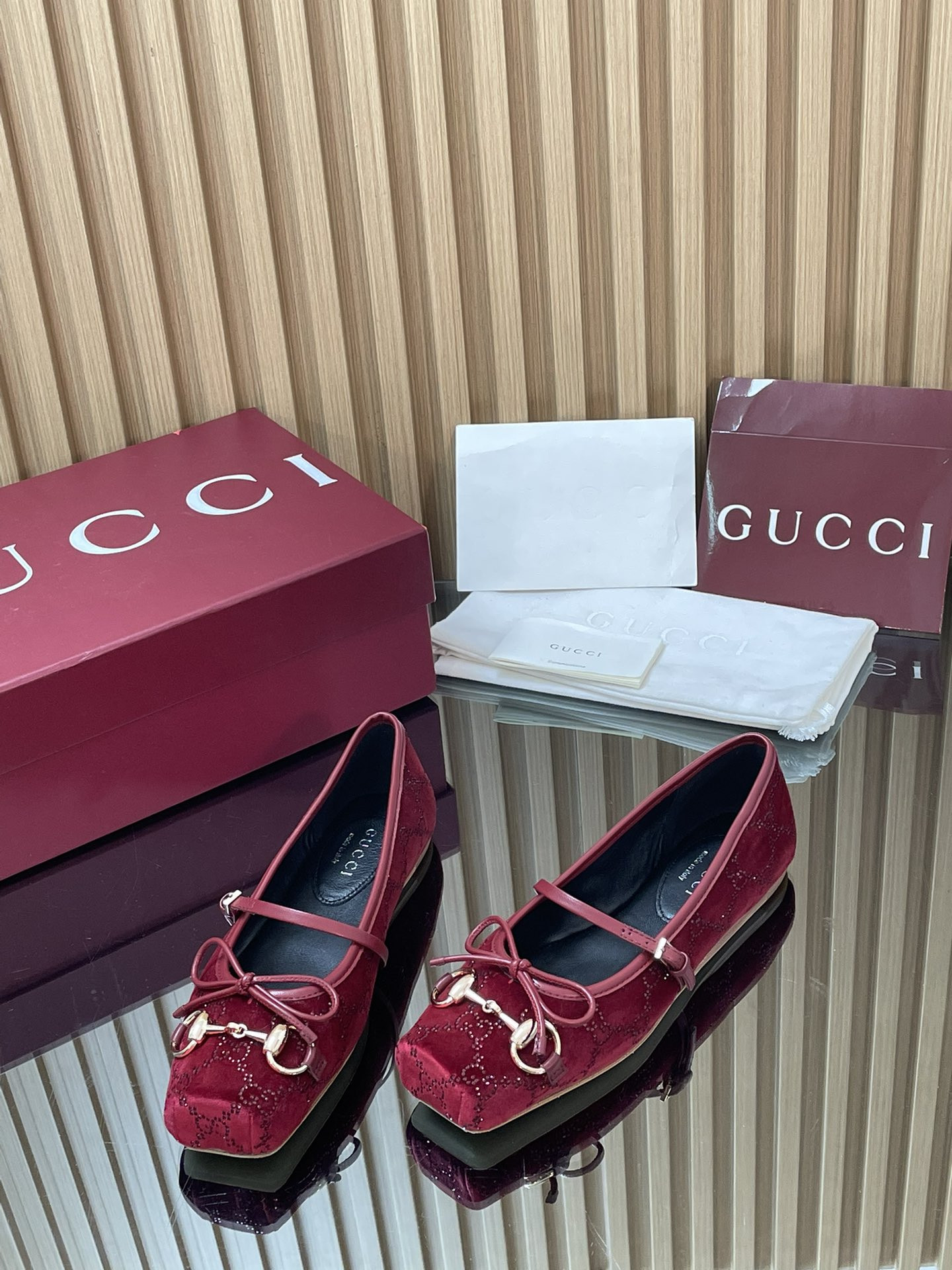 ua Gvc*1 horsebit ballet flat