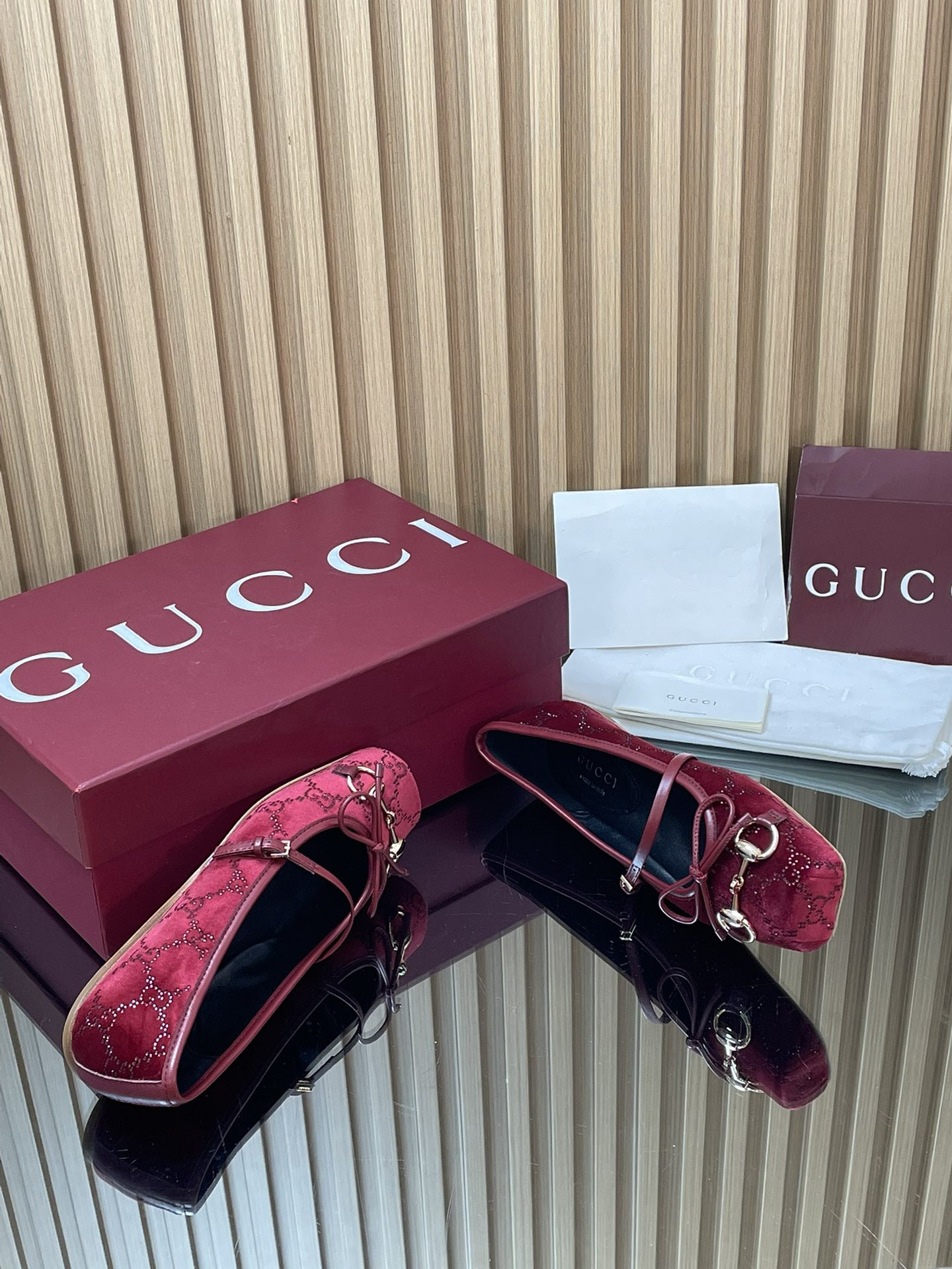 ua Gvc*1 horsebit ballet flat
