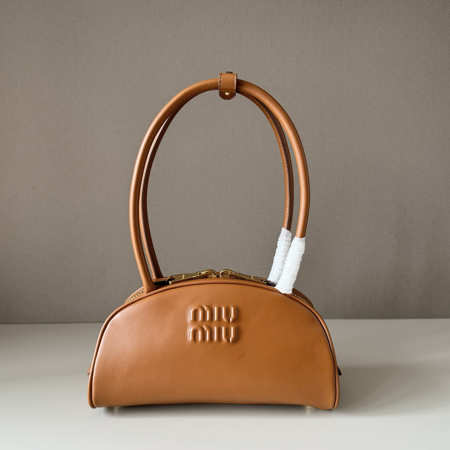 M1v M1v small beau leather bag 11.5x23x10cm