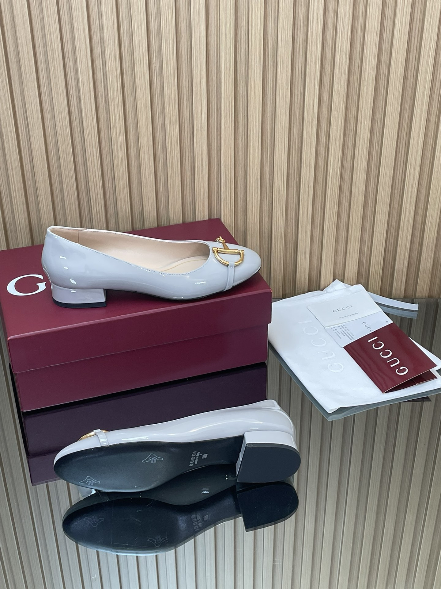 ua Gvc*1 ballet flat with half horsebit