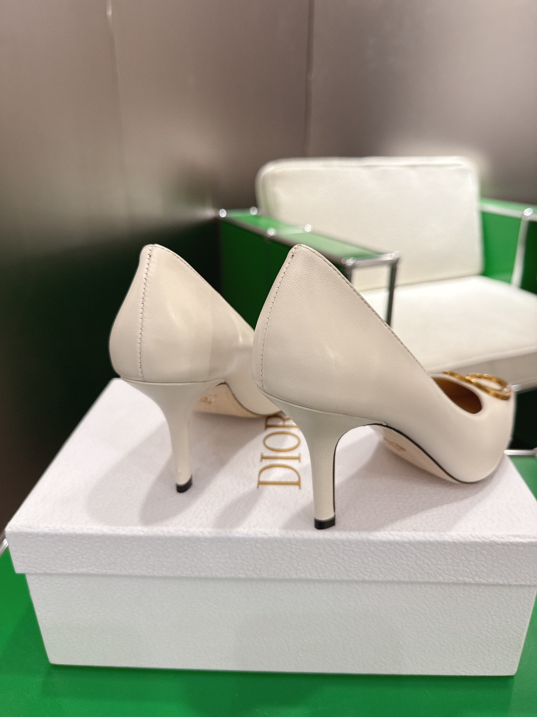 ua D10r initials pump 8.5cm heel