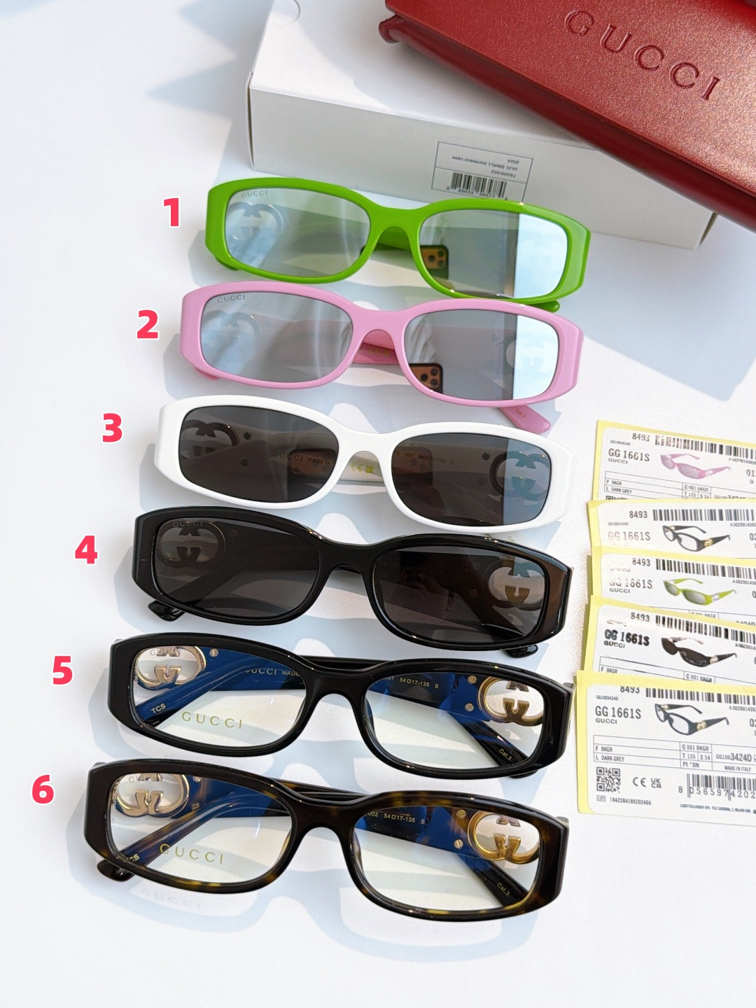 Gvc*1 glasses gg1661 54-17-135