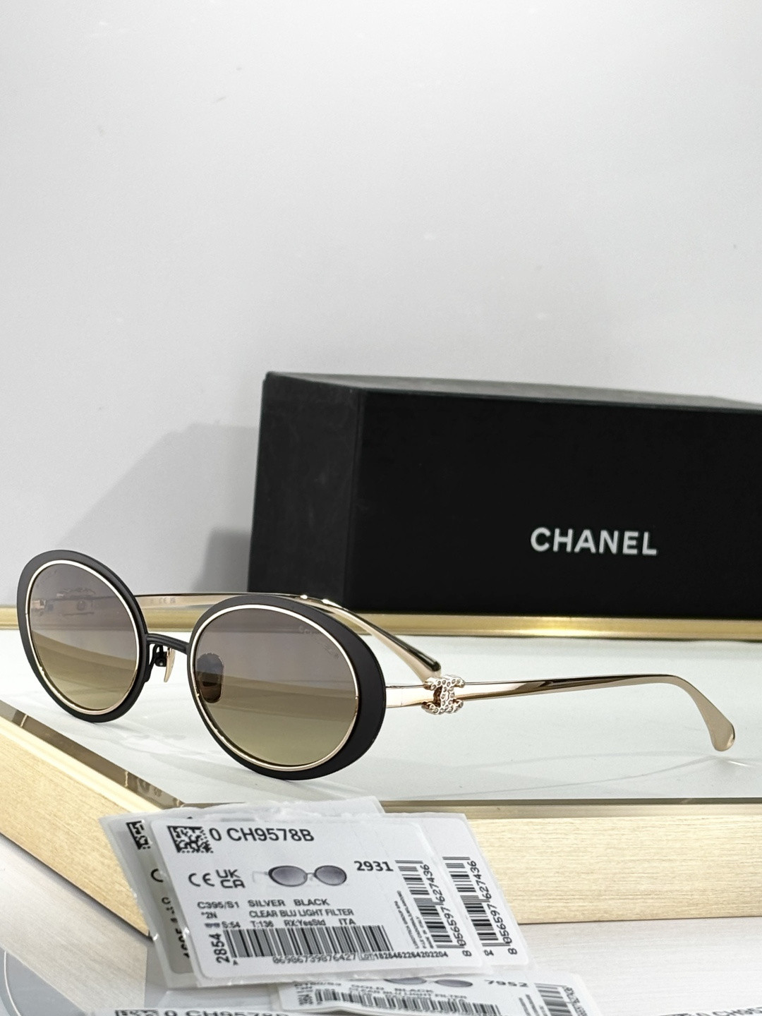 Ch**el glasses ch9578b 54-23-136