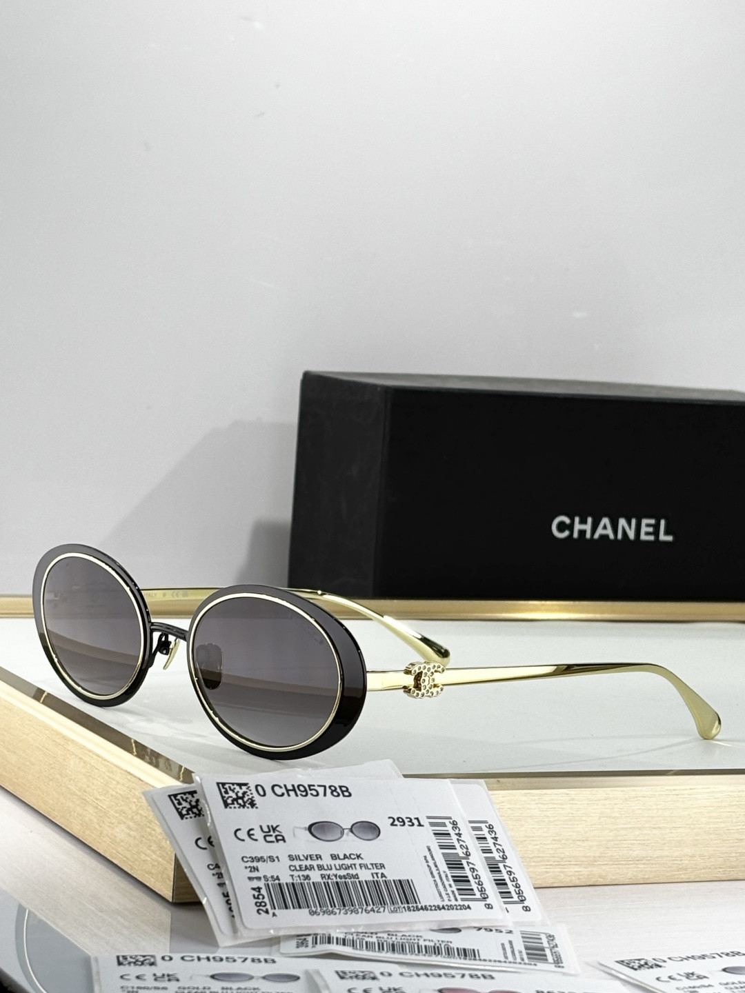 Ch**el glasses ch9578b 54-23-136