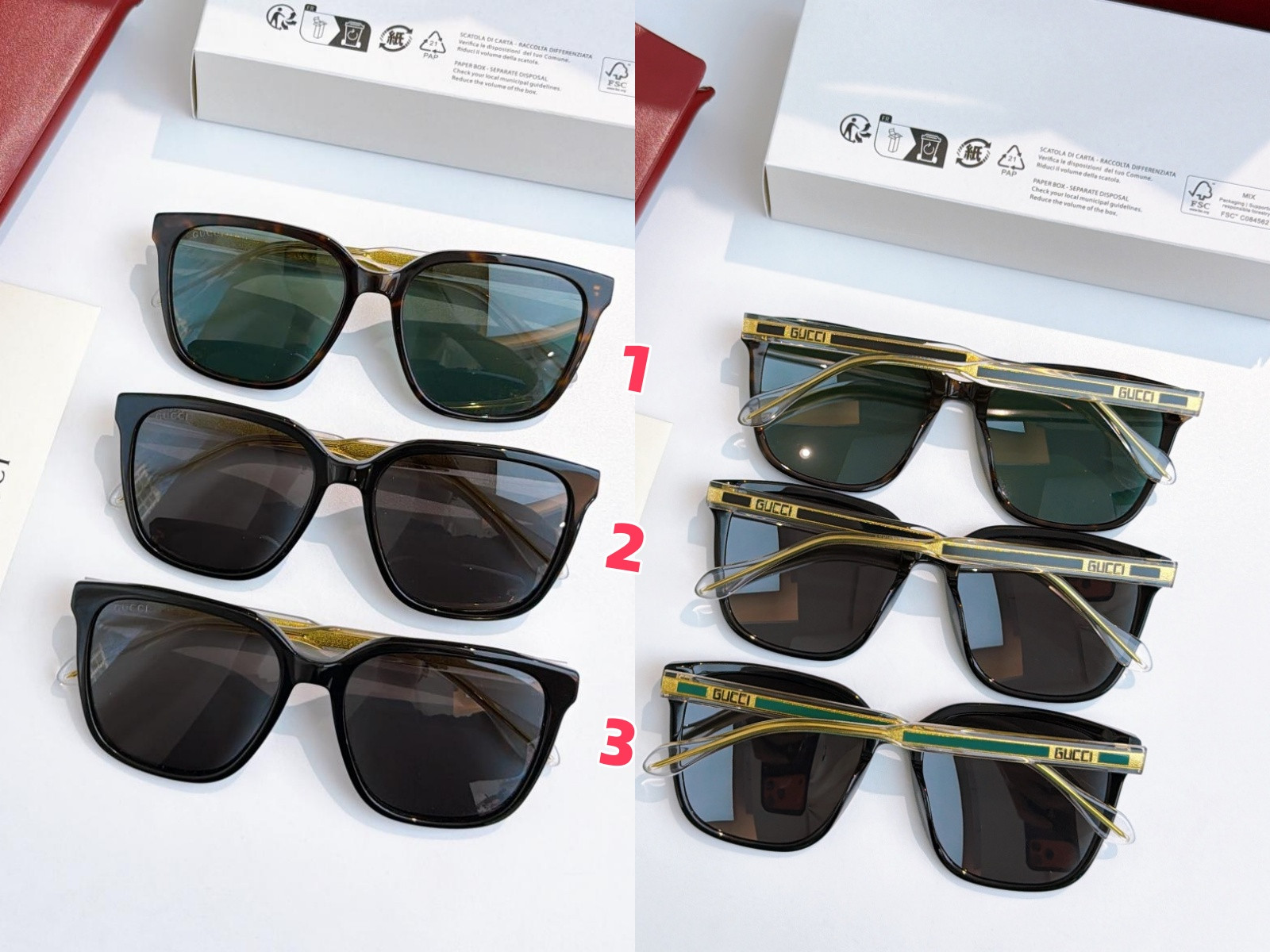 Gvc*1 glasses gg 1121sa 56-18-150