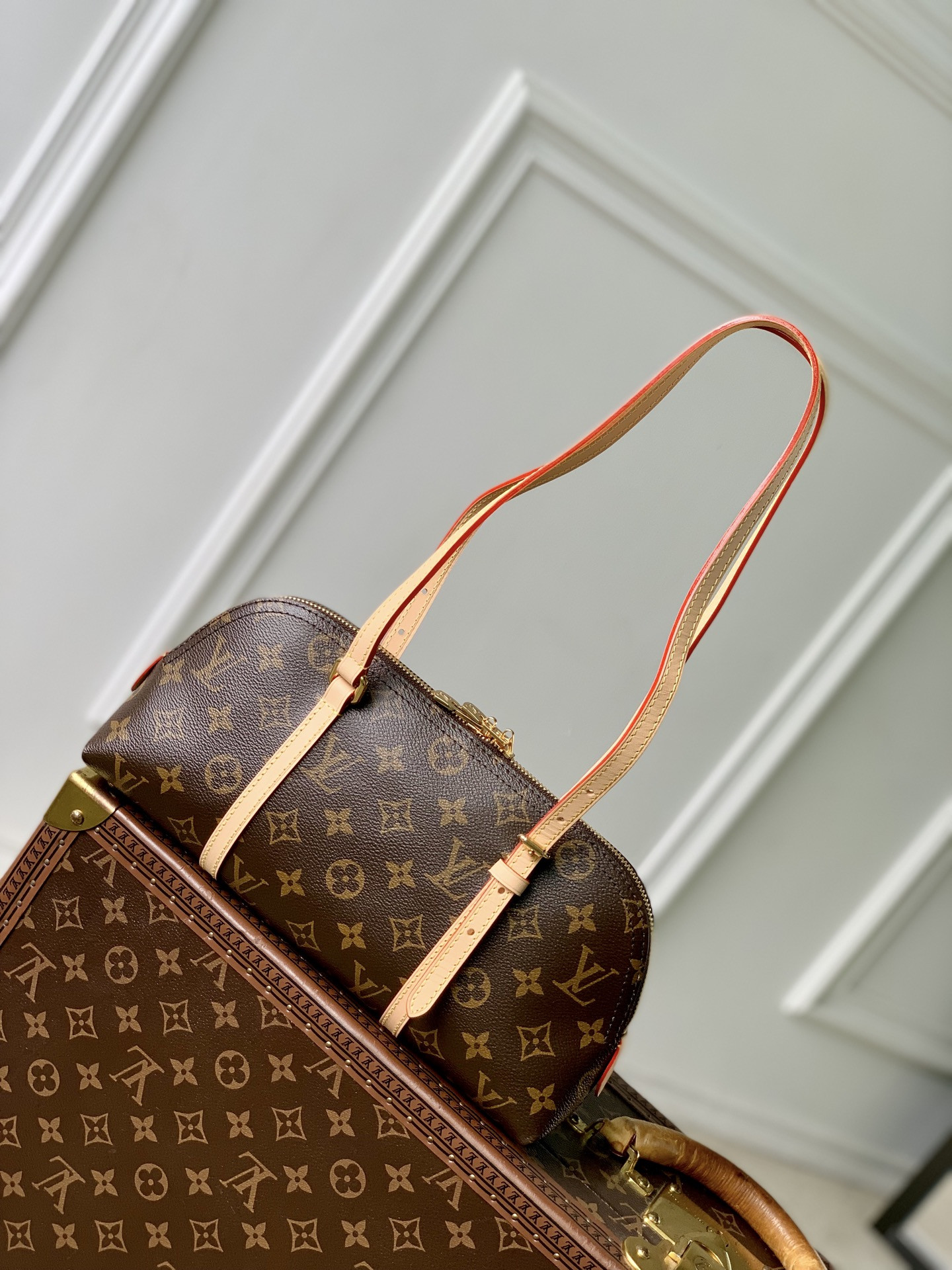 LV SQUIRE EAST WEST Handbag M28953 29x14x8cm