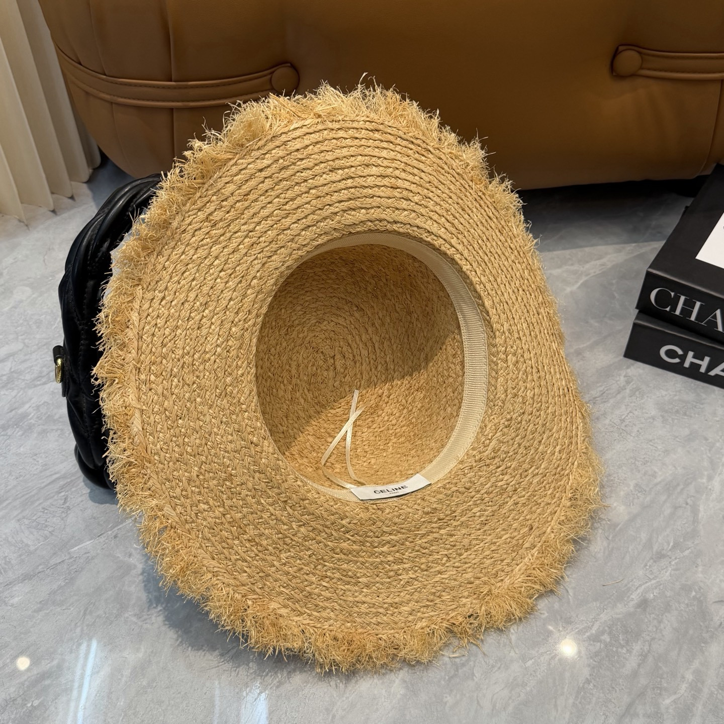 Ce1i*e straw hat