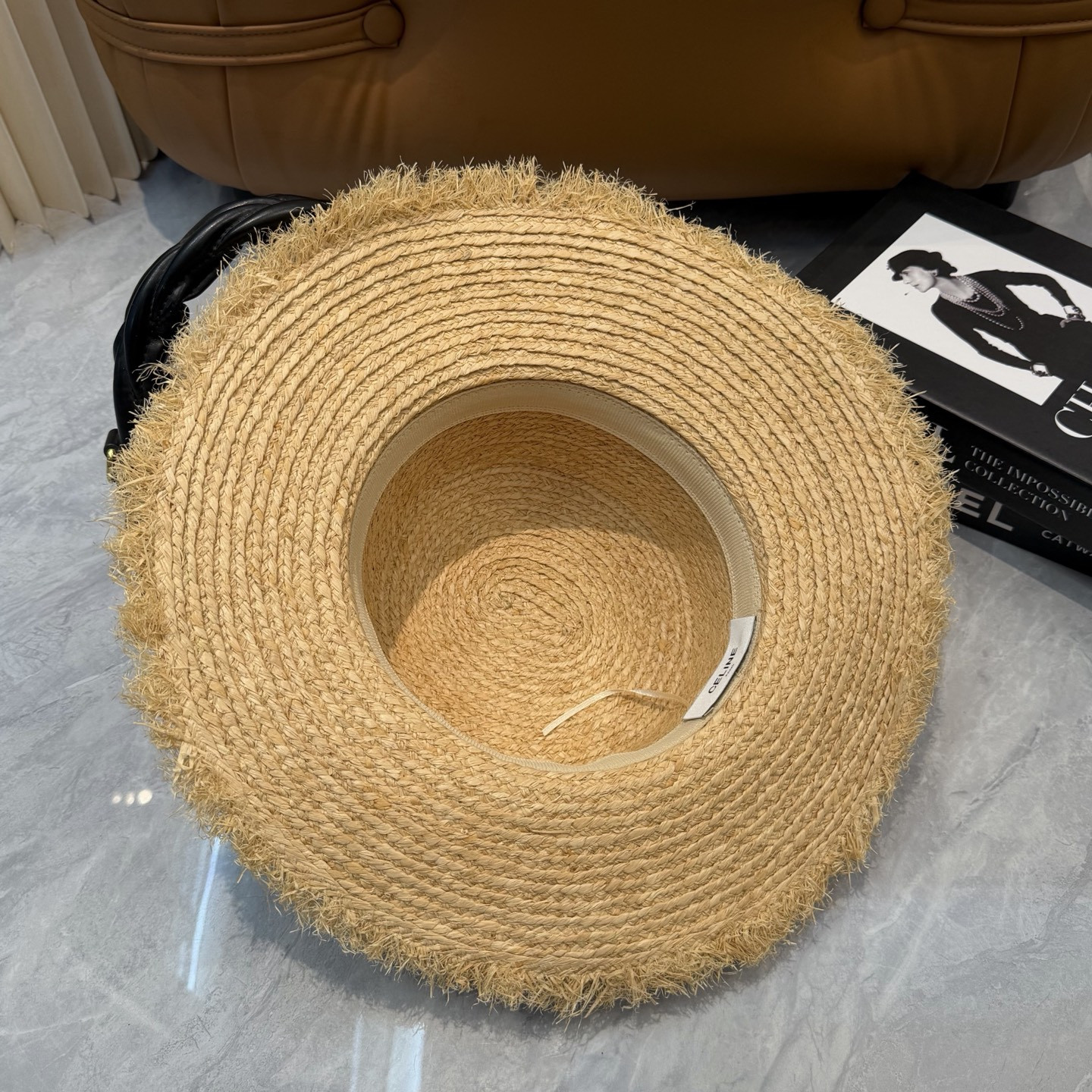 Ce1i*e straw hat