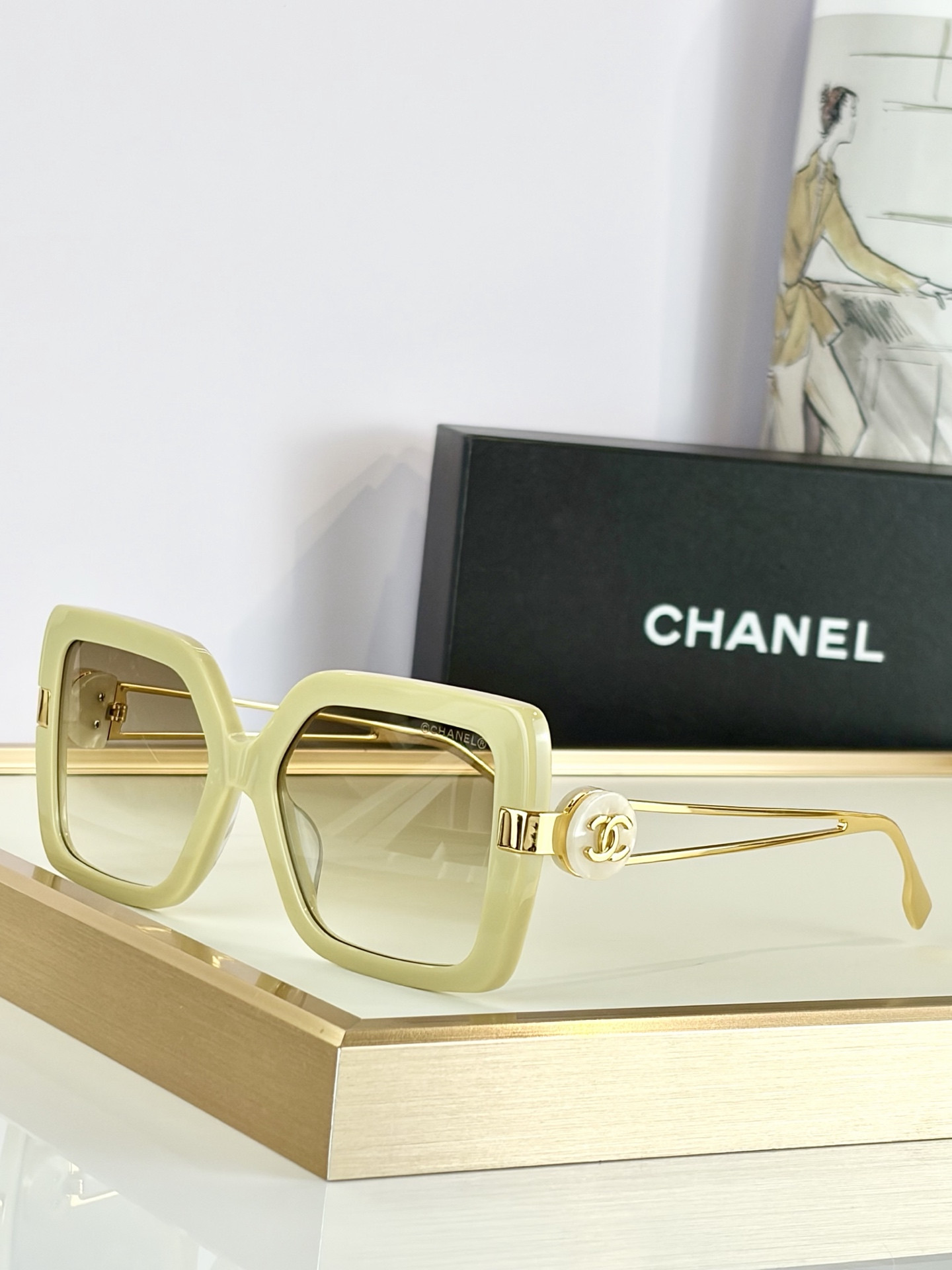 Ch**el glasses ch5512-h 56-18-145