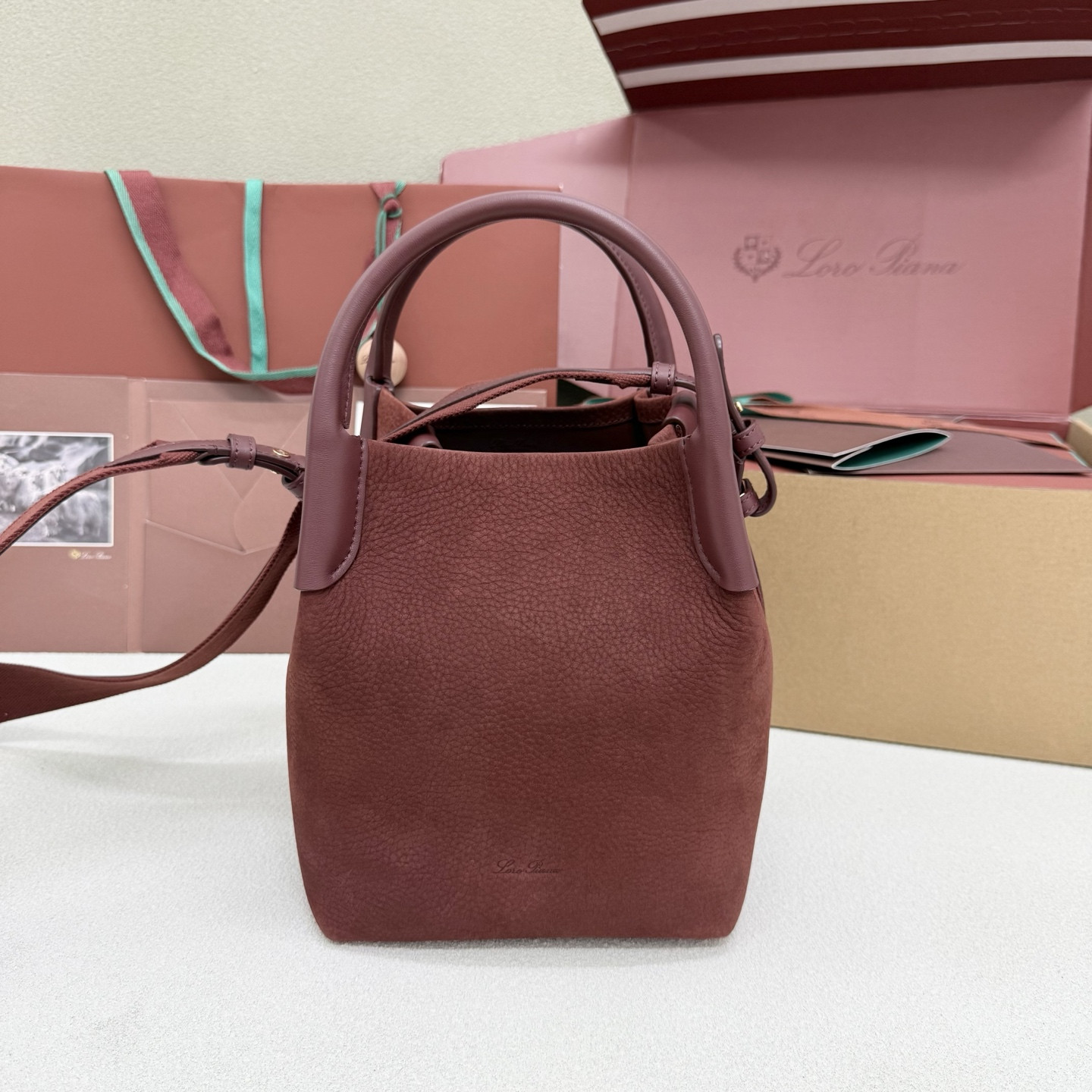 L0r0 P1ana small bale bag 17x20x17cm