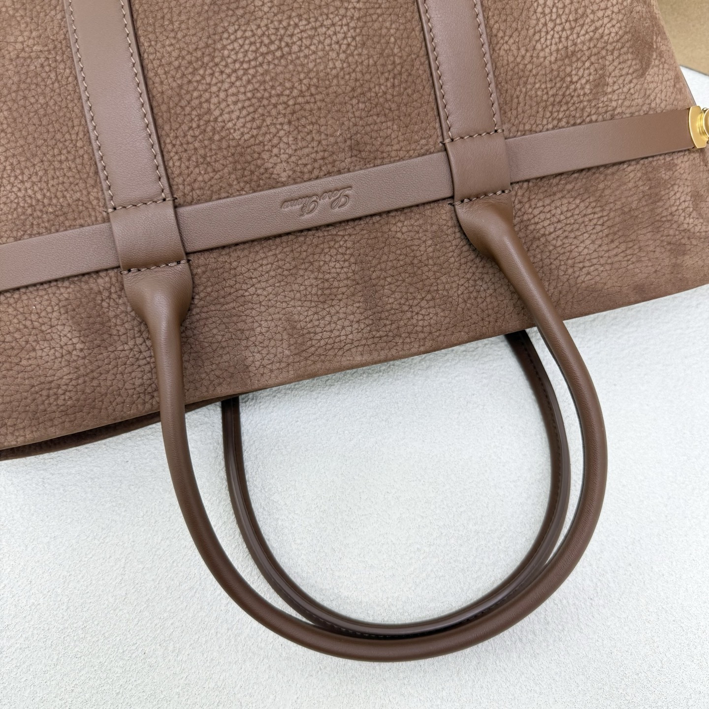 L0r0 P1ana small ghiera shopper 28x19x12cm
