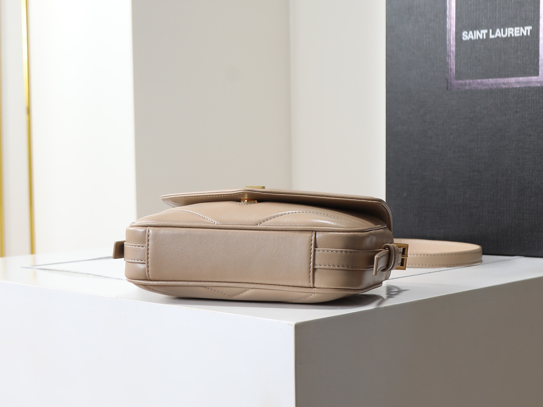 Y51 loulou toy crossbody in matelassÉ lambskin 21x14x5cm