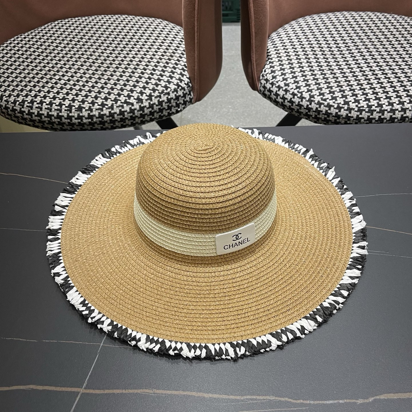 Ch**el straw hat