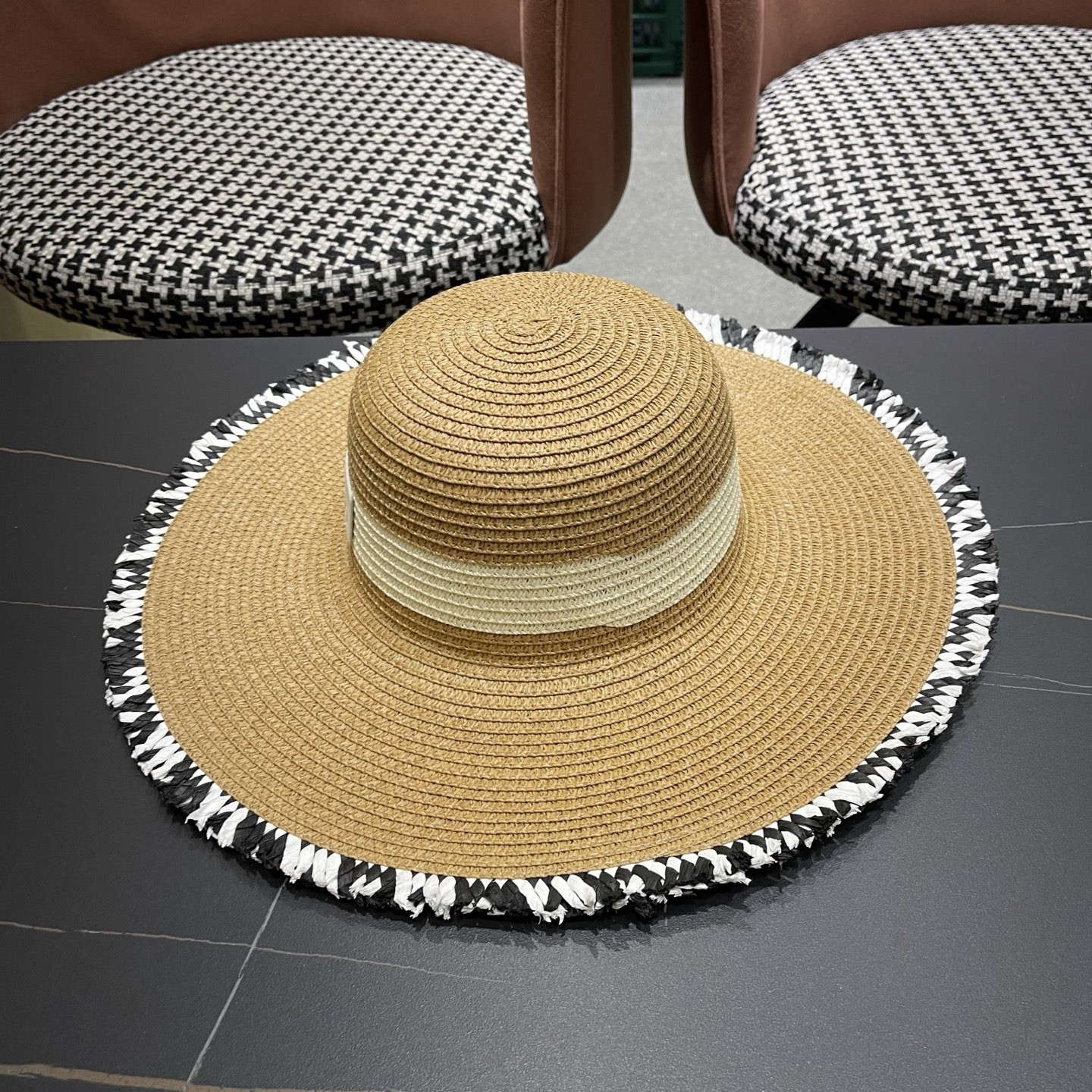 Ch**el straw hat