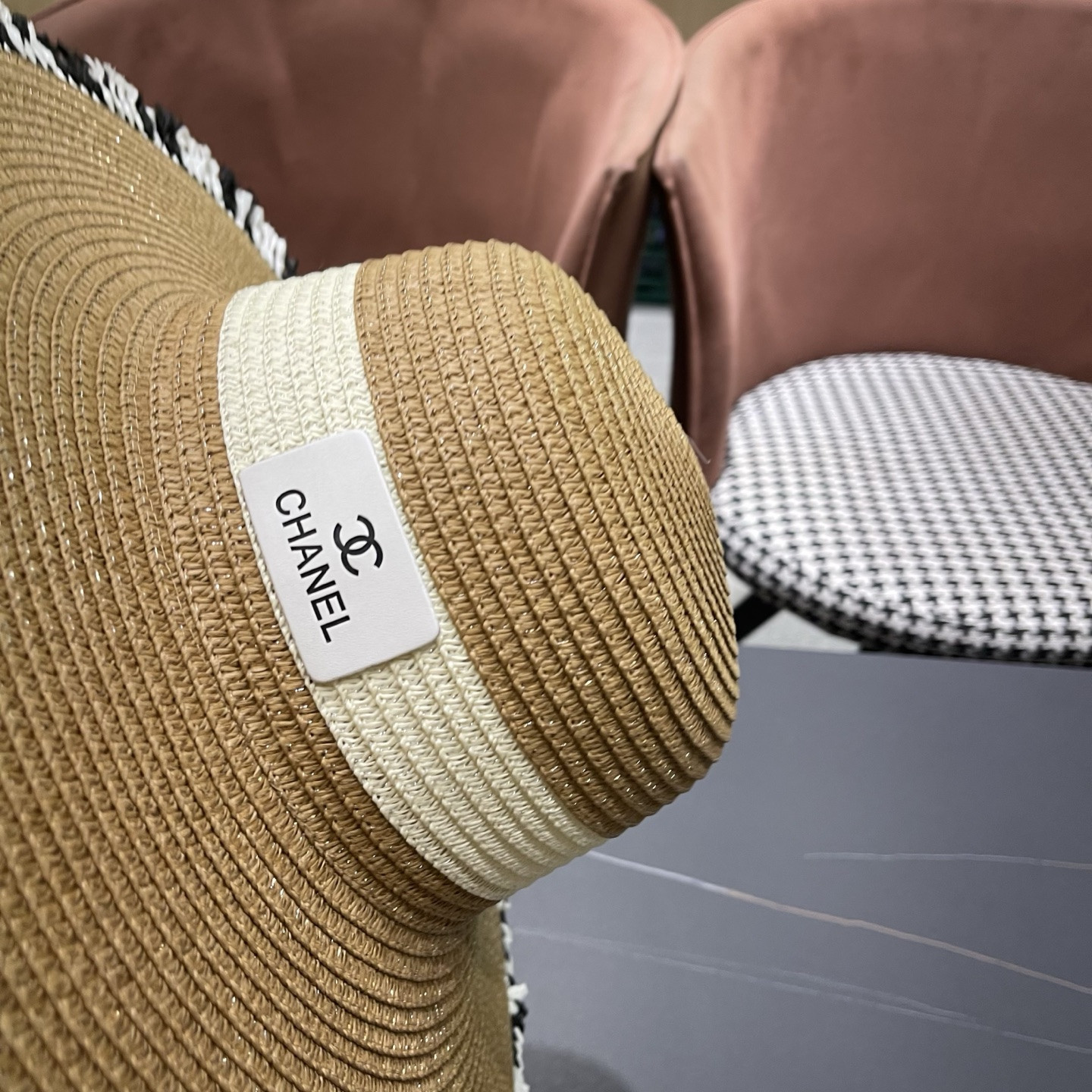 Ch**el straw hat