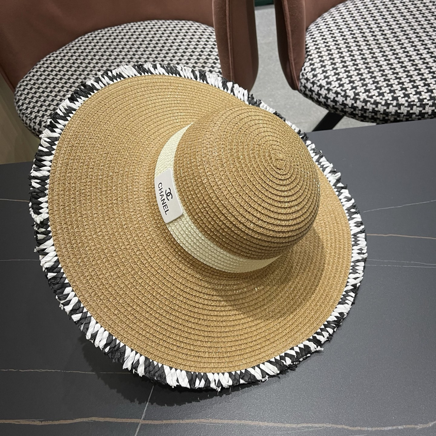 Ch**el straw hat