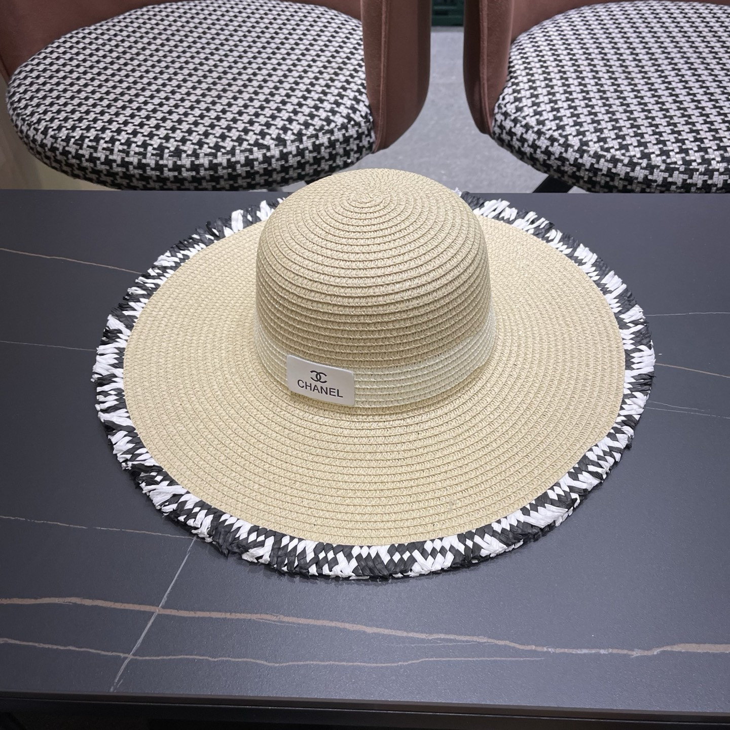 Ch**el straw hat