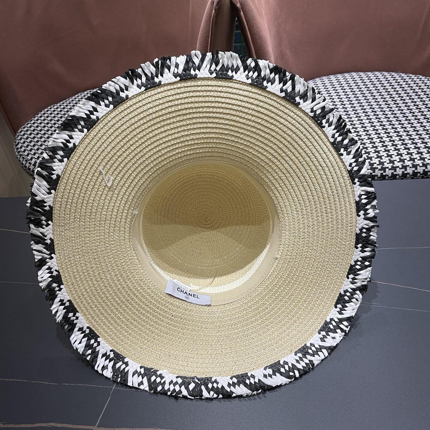 Ch**el straw hat