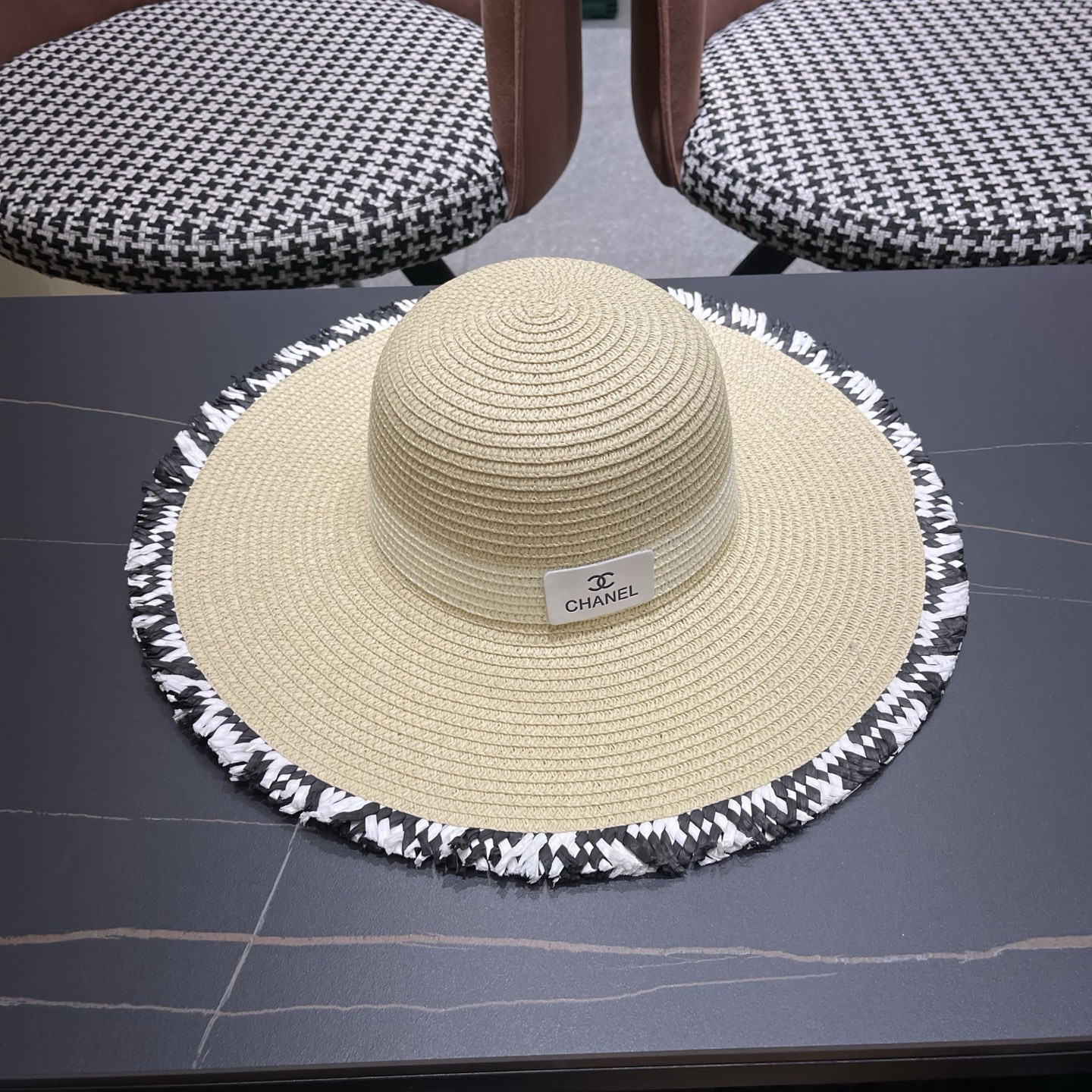 Ch**el straw hat